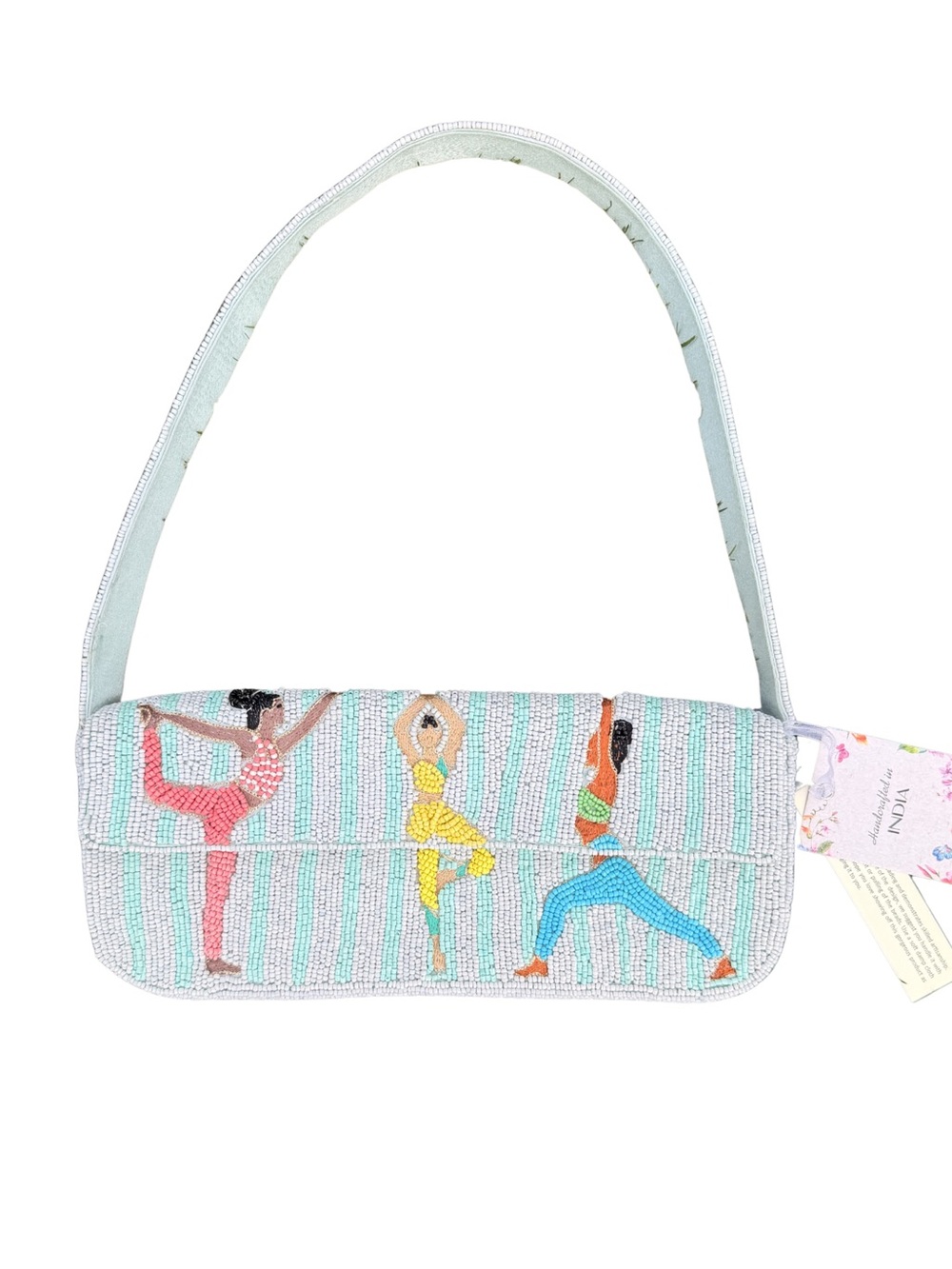 TikTok Viral Beaded Yoga Dancers Shoulder Bag
